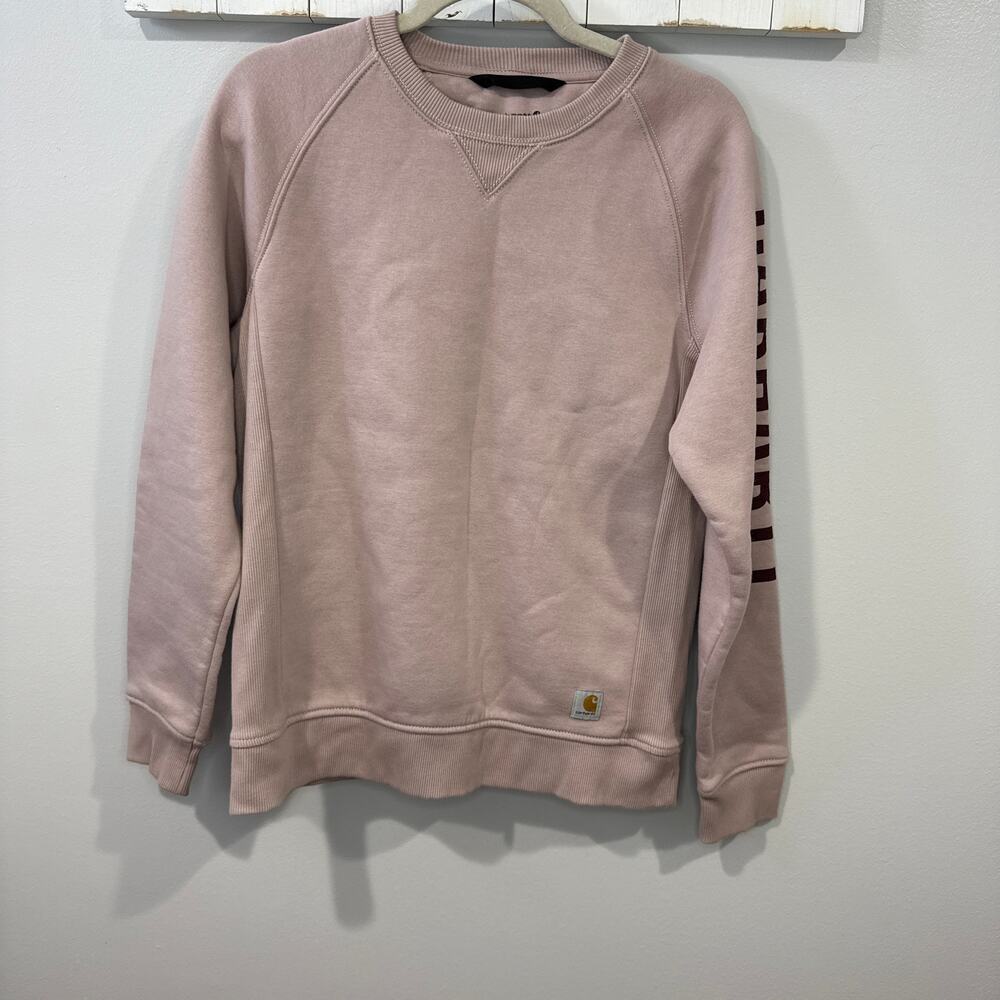 Carhartt Women Crewneck Sweatshirt Foxglove Heather M
